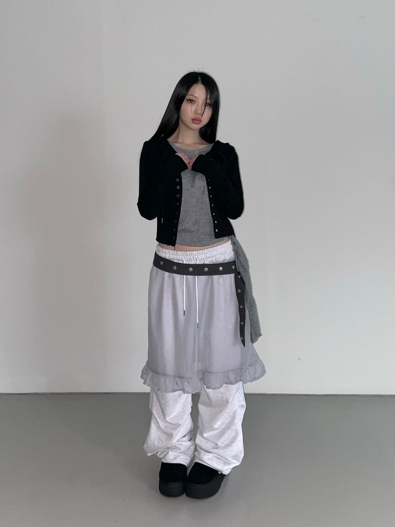 sibooya check belt bag(2 color)