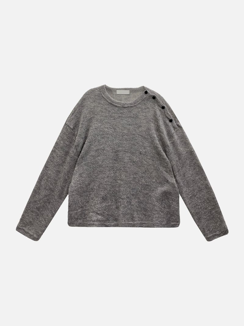 Shawl Button Mood Knit (3c)