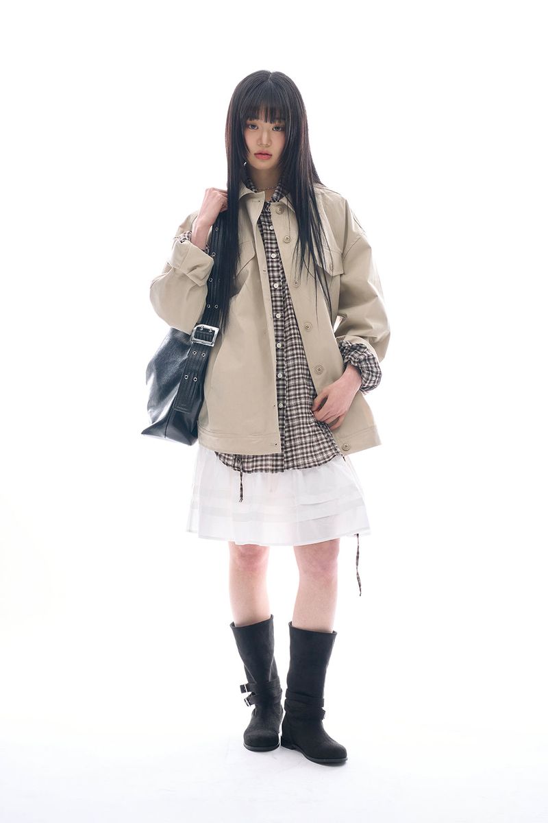 Vesper loose cotton jacket