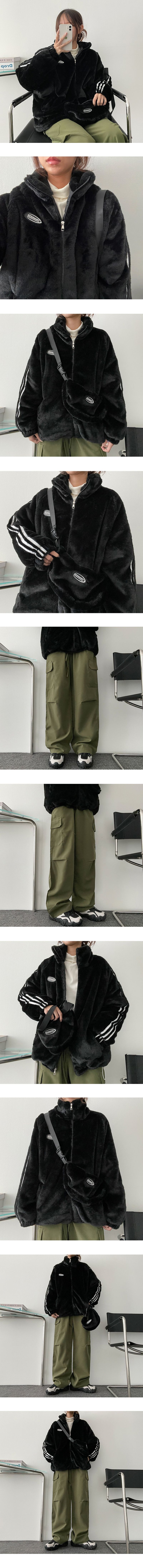 Reta Cargo Wrinkle Shirring Bendable Wide Pants