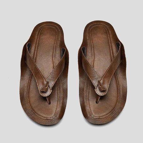 Stran Leather Flip-flops