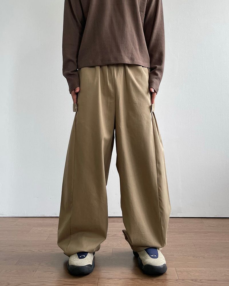 Sans Snap Cotton Pants