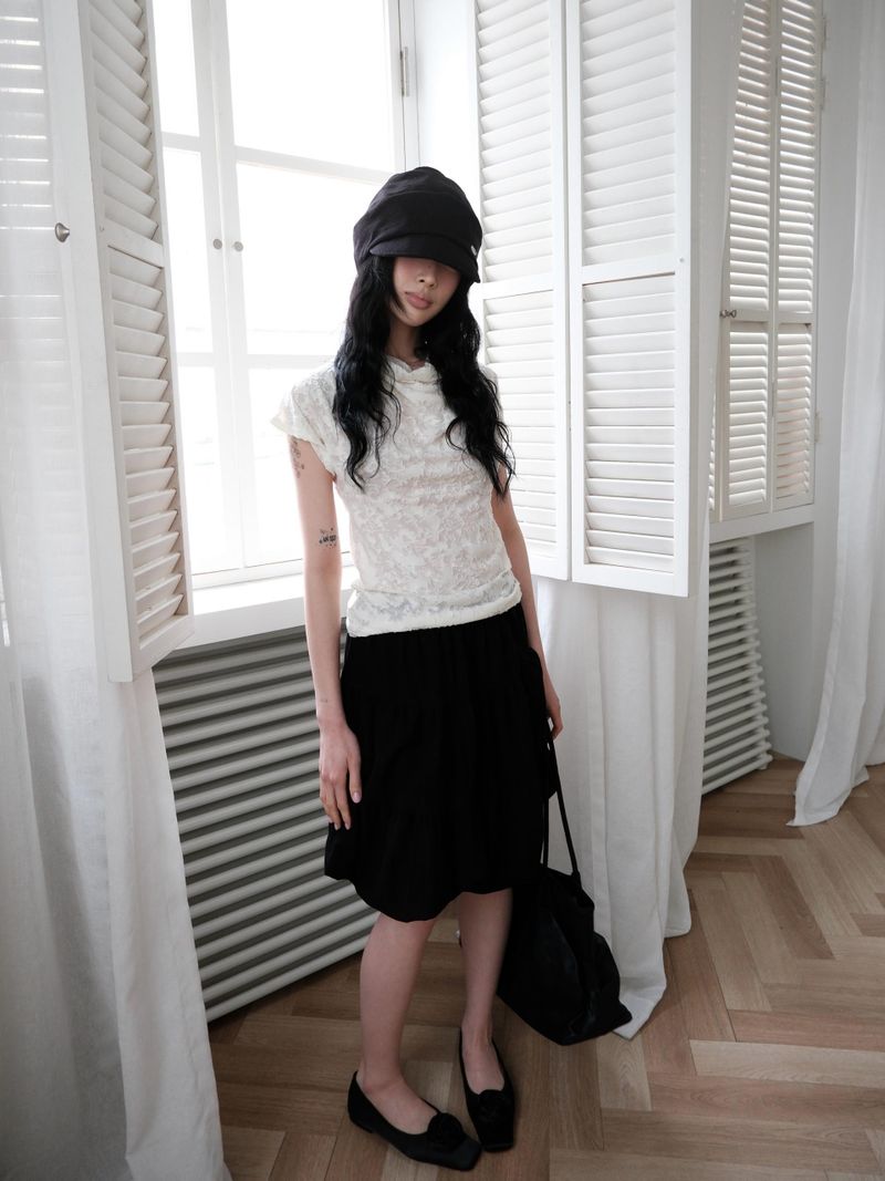 one rose flat shoes