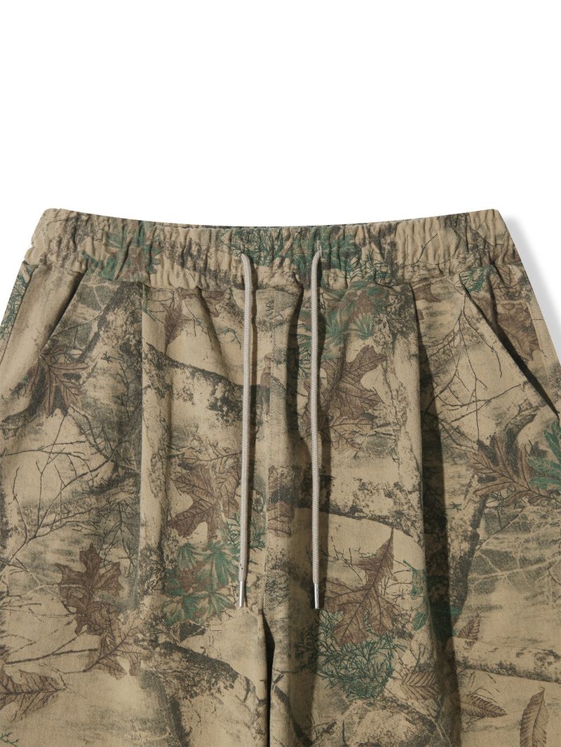 Leaves Carpenter Bermuda Shorts 2COLOR