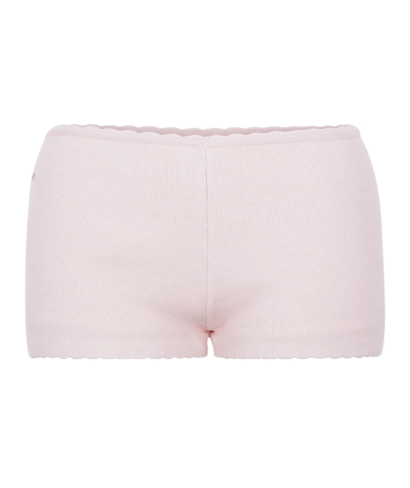 Frill Micro Knit Shorts