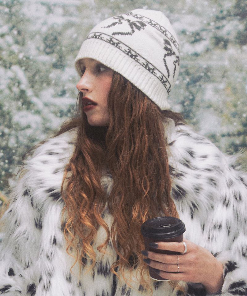 Ribbon JQD Beanie (IVORY)