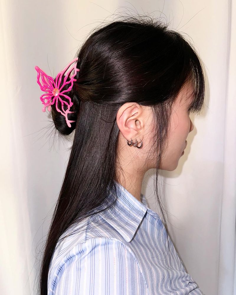 Butterfly gradation hairpin (2color)