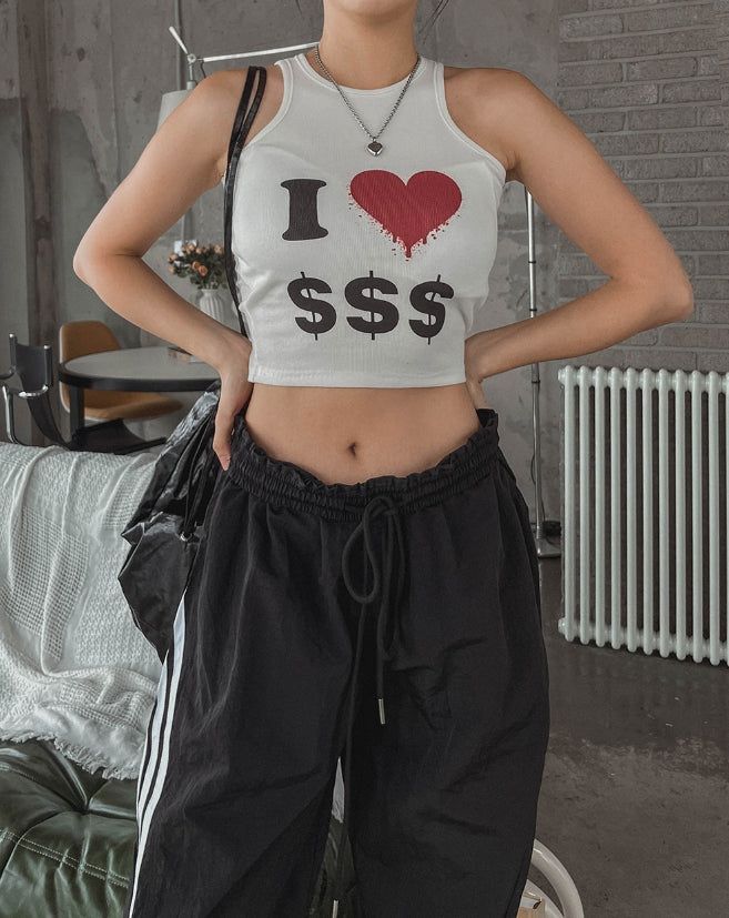 Love money pad sleeveless