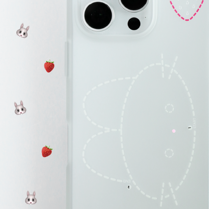 UIYUME（ユアイユメ）の「Let's DOT case (Bunny.ver)（Smartphone Accessories）」