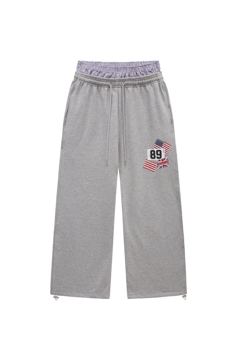 rd check pants (grey)