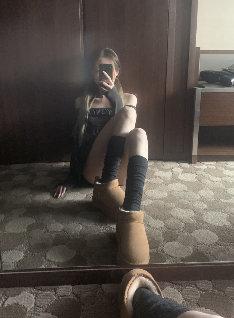 suzen（スゼン）の「Harpoonie Fur ugg boots（Shoes）」