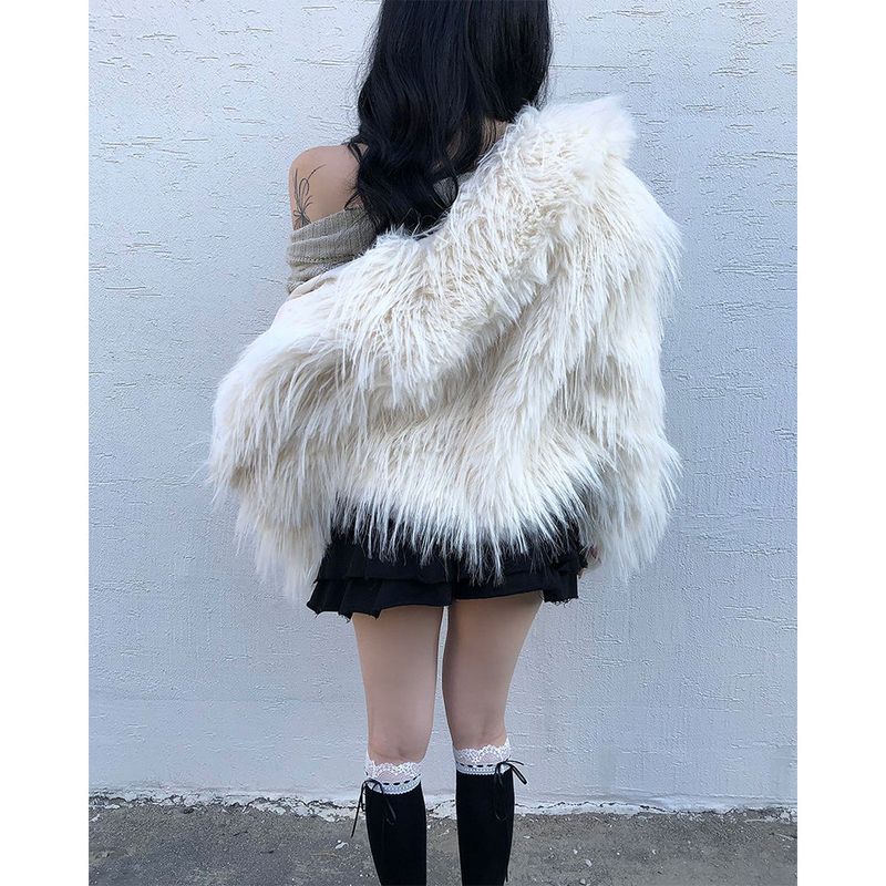 Max Long Fur Jacket