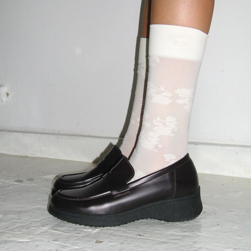 Penny 0045. Platform Loafers - 2colors