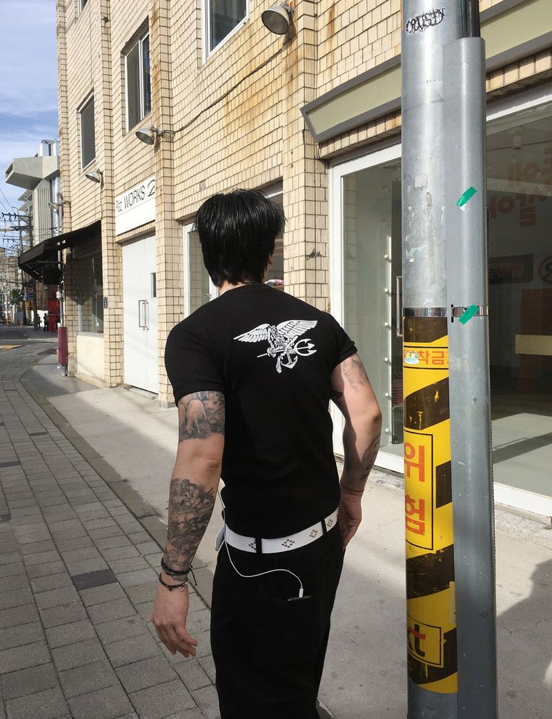 No.1760 US muscle half T (4color)