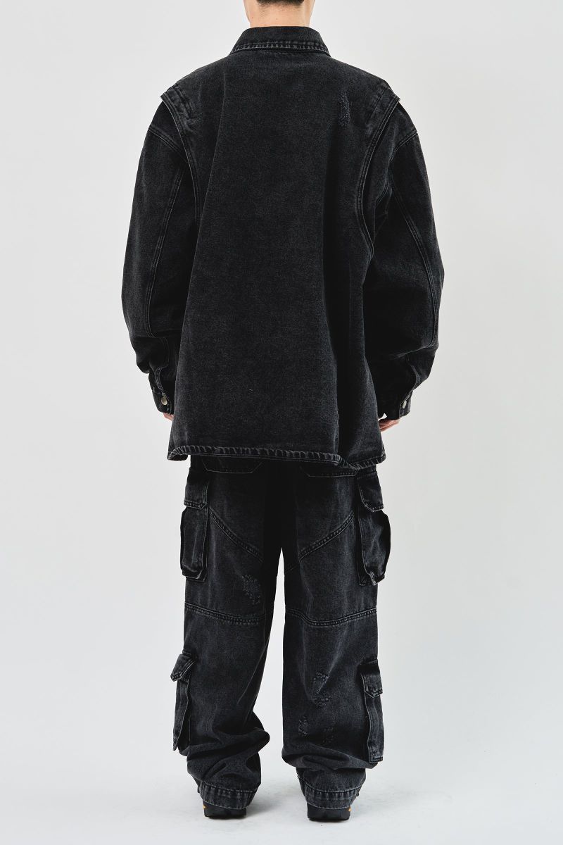 Sord Washed Denim Jacket (2color)