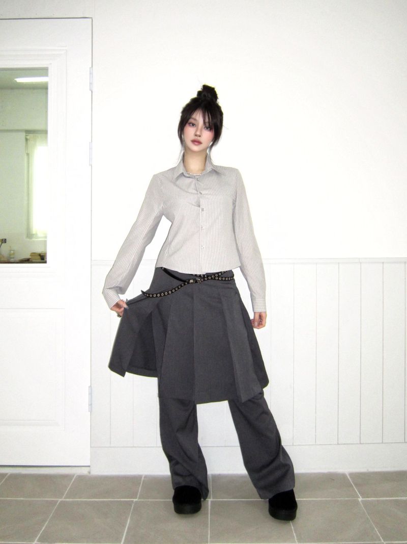 Studs long belt
