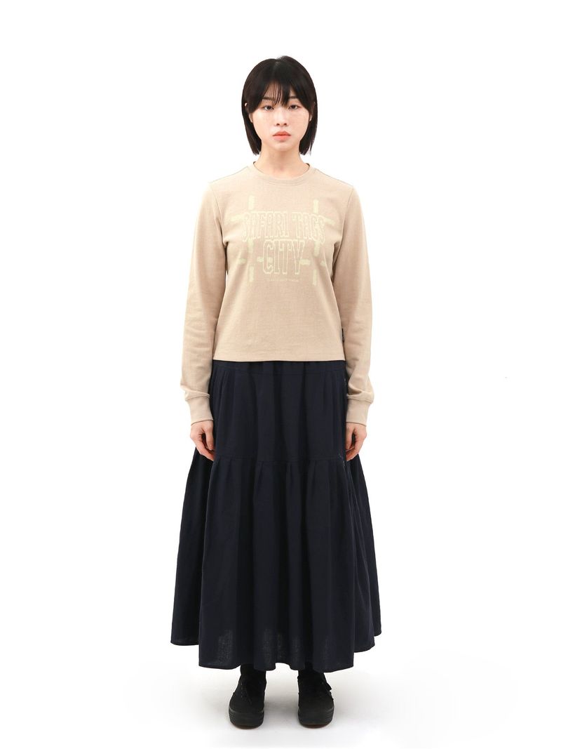 1/2 S.T.C. LIGHTING LOGO L/S (BEIGE)