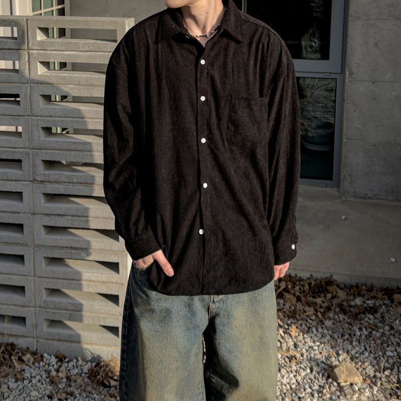 Lea Oversized Corduroy Shirt
