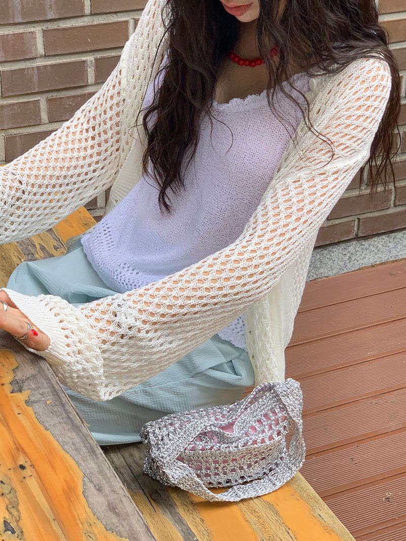 [MADE] RODYL FRILL KNIT SLEEVELESS