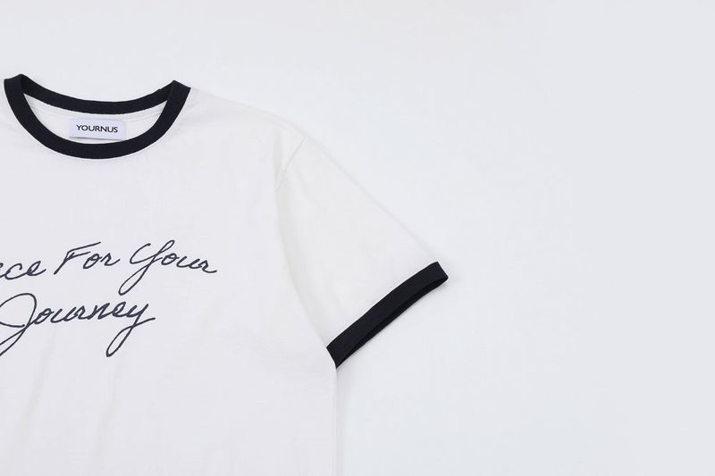 26SS★ Grace Crop Ringer Tee