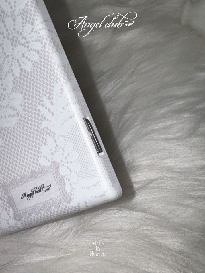 Angel Veil Lace MagSafe card Pocket