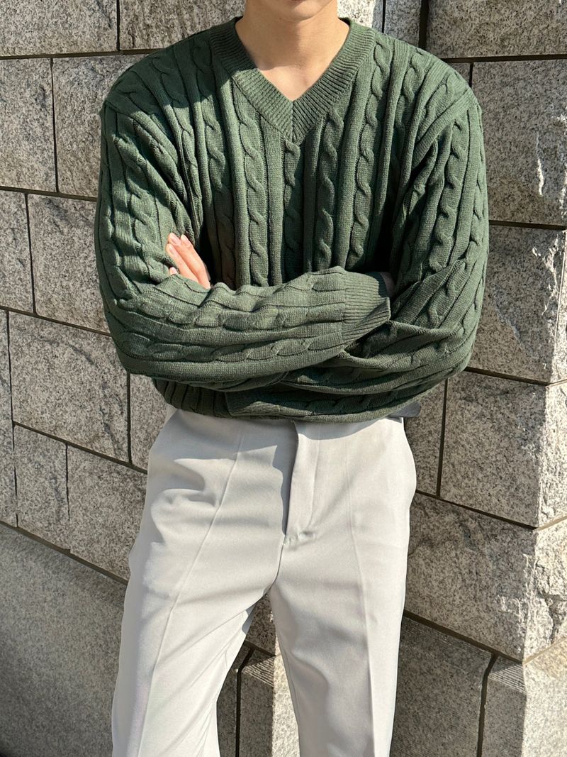Ino Semi-Wide Slacks (3 colors)