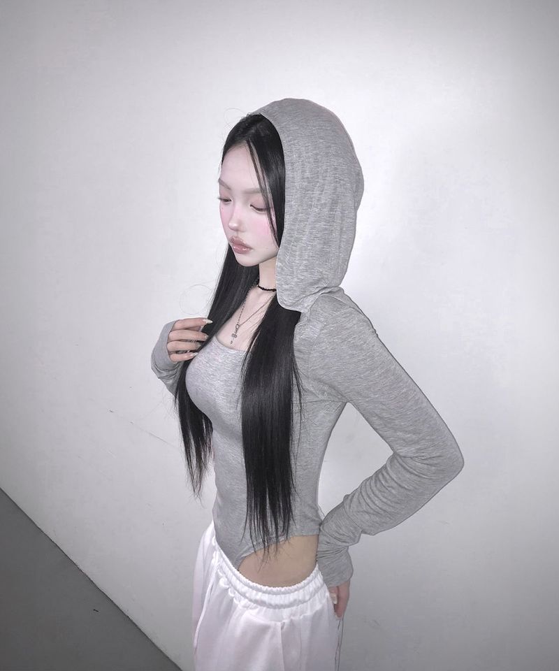 romper hoodie (4colors)