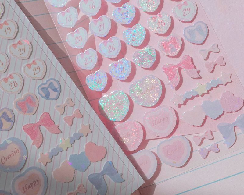 Monthly seal sticker (2 set)