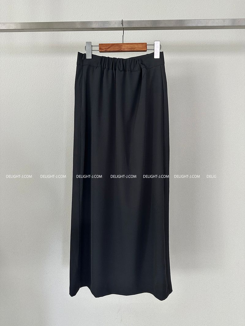 mega deep slit maxi long skirt