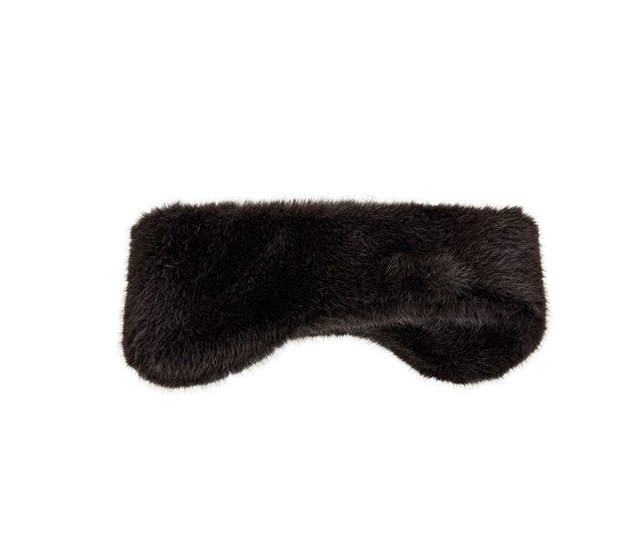 Praline fur ear band