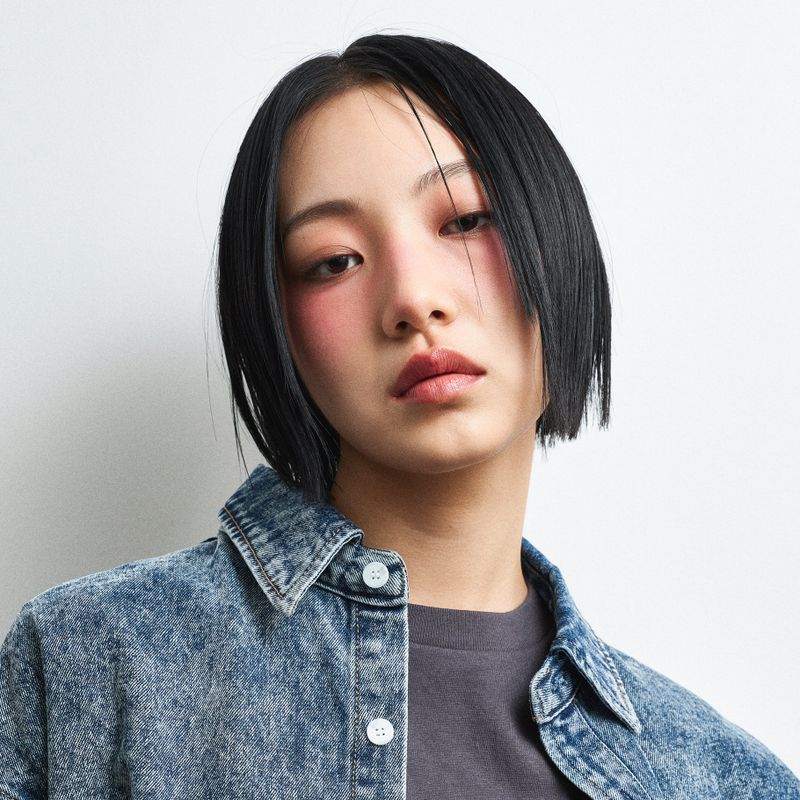 OVERSIZED JINRO DENIM SHIRT