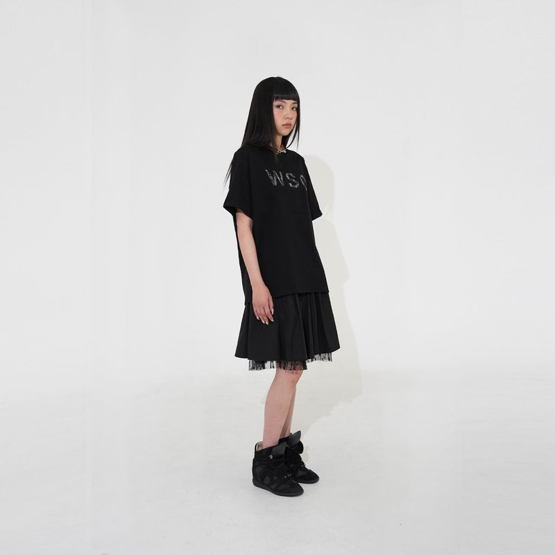 Double midi sha skirt 001