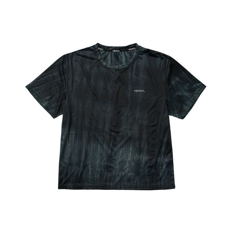 negative split club(ネガティブスプリットクラブ)の「Air Vent Tie-Dye Racing T-Shirt (Midnight)(Tops)」