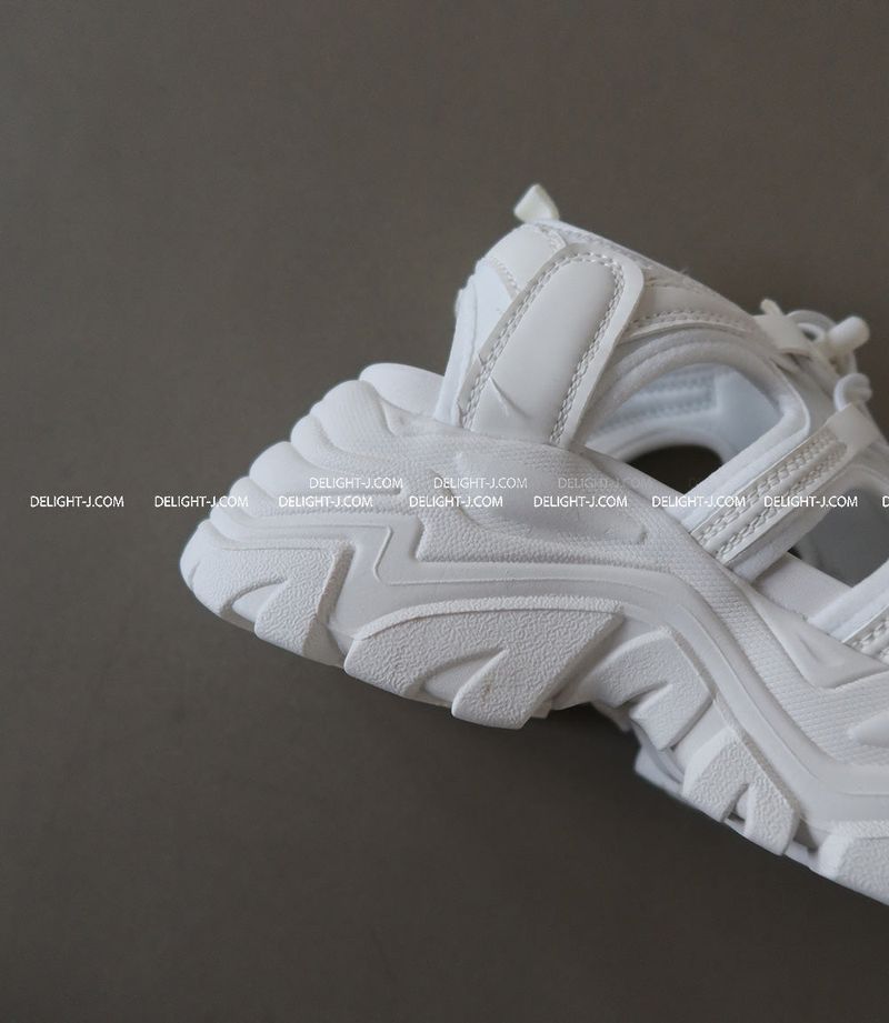 full-heeled sandal sneakers