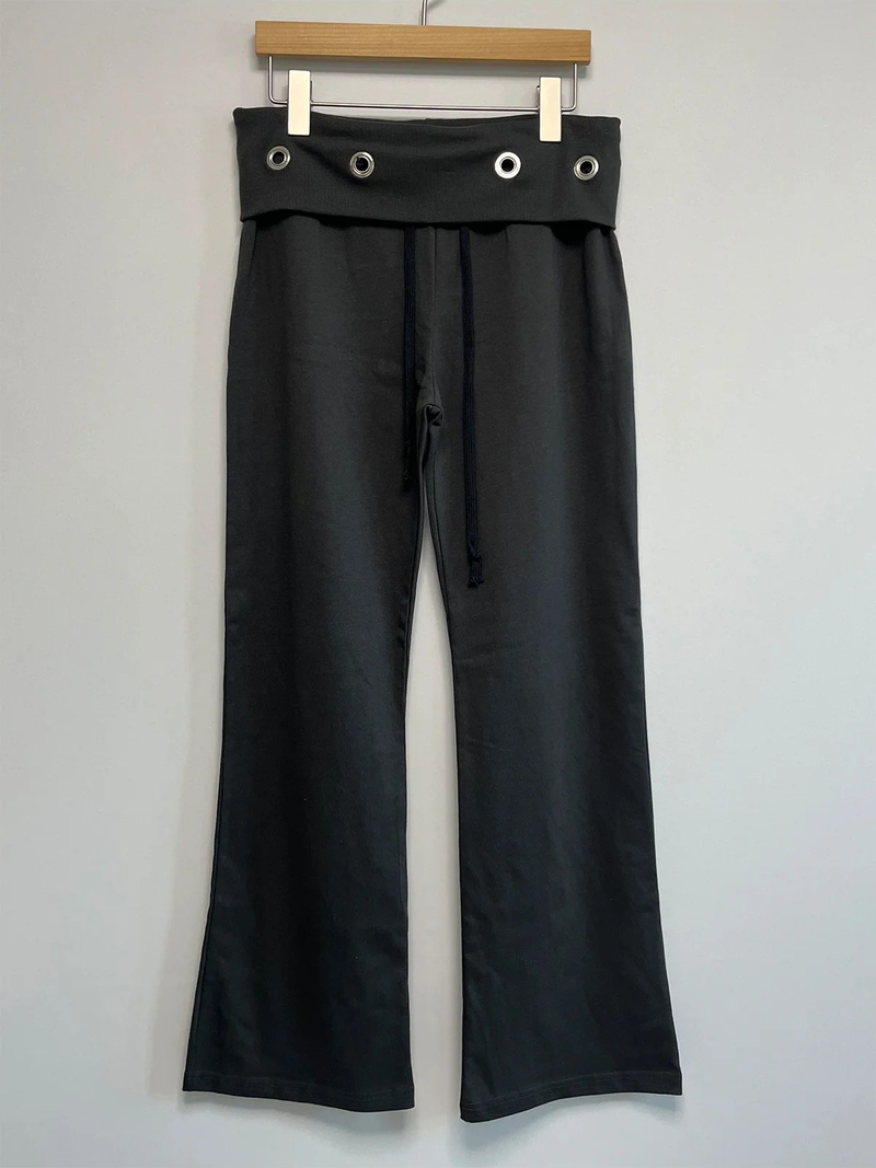 eyelet pants