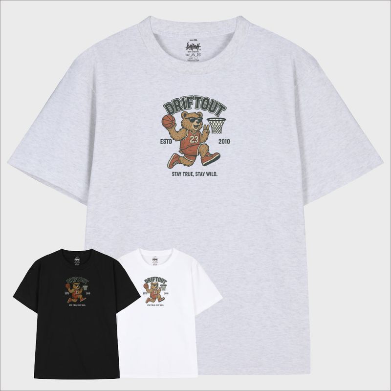 driftout(ドリフトアウト)の「Slam Dunk Bear No.23 T-Shirt (3color)(Tops)」
