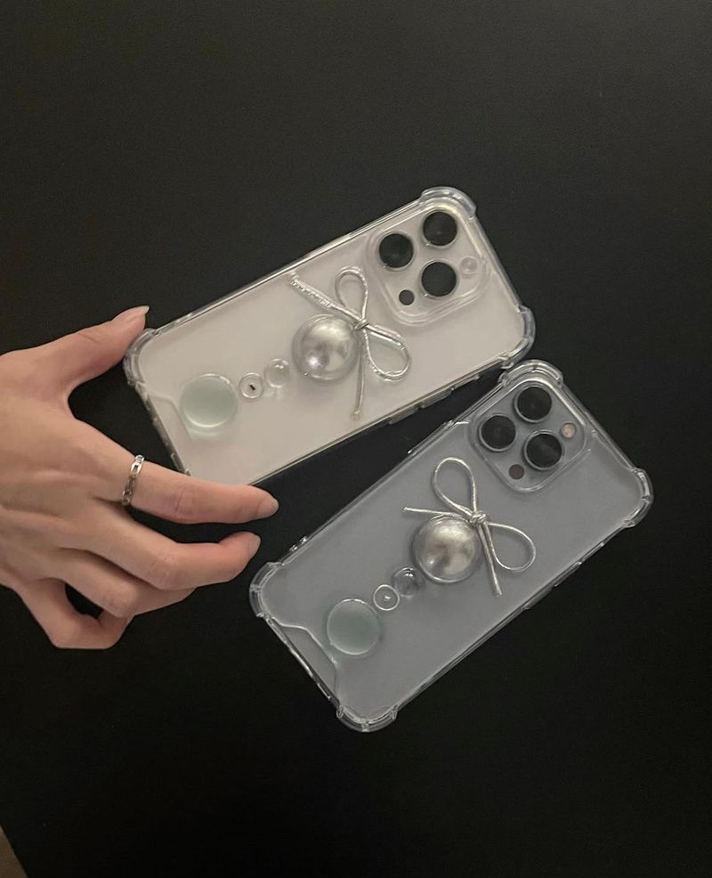 [made] "Pebble ribbon" case
