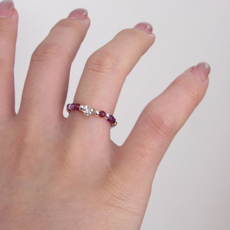 [CCNMADE] Kingstone Plumeria Ring (7color)