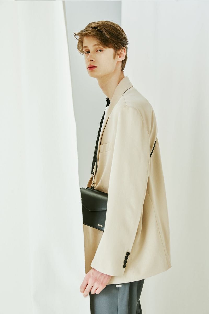 HALF STITCH SINGLE BLAZER