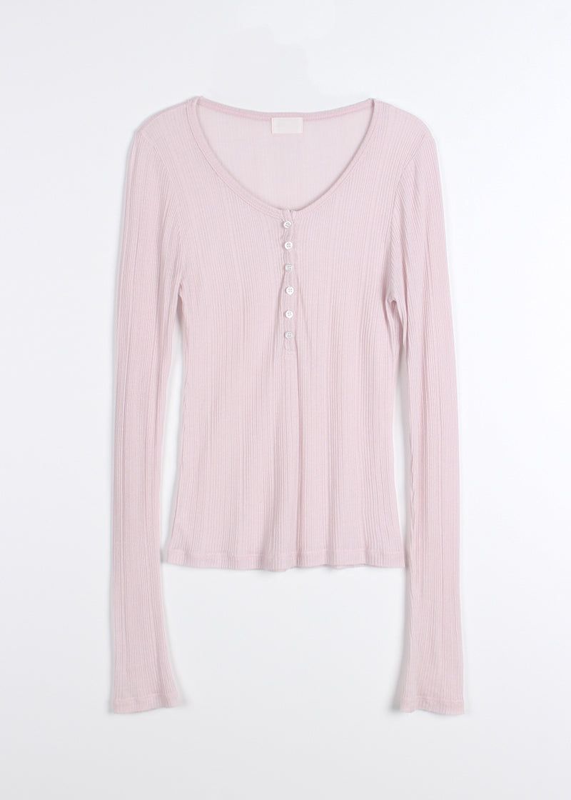 BELLA BUTTON TEE