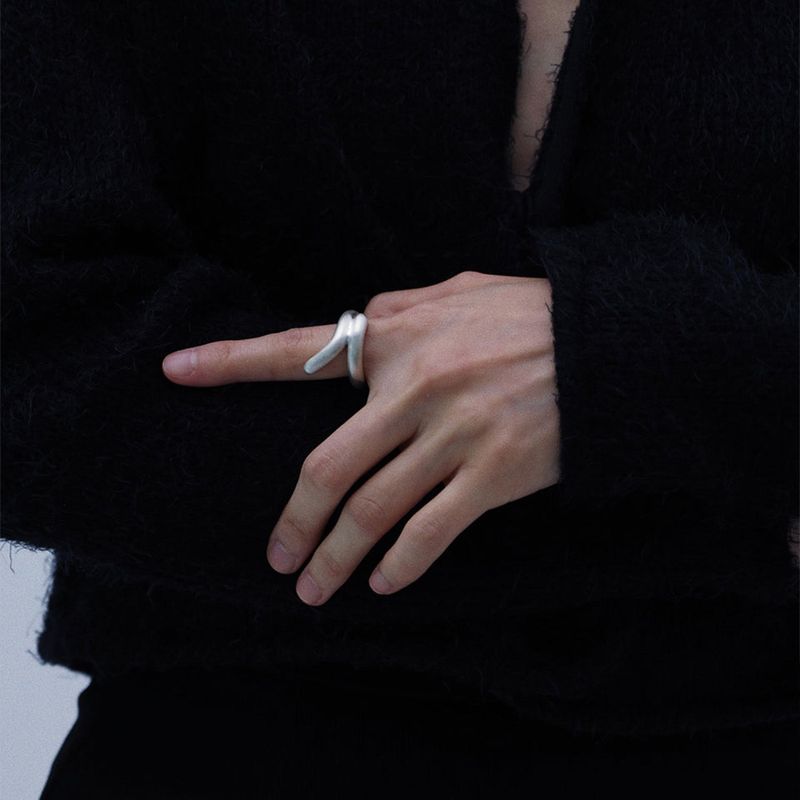 studio HAE(スタジオヘ)の「【MADE】 Coil ring matt(Accessories)」