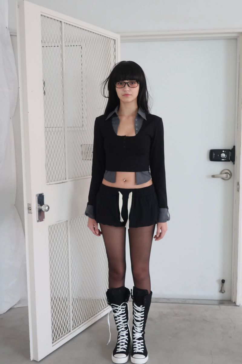 Bn' from（ビーエンフロム）の「ブルーマーズマイクロショーツ [BLACK]（パンツ）」