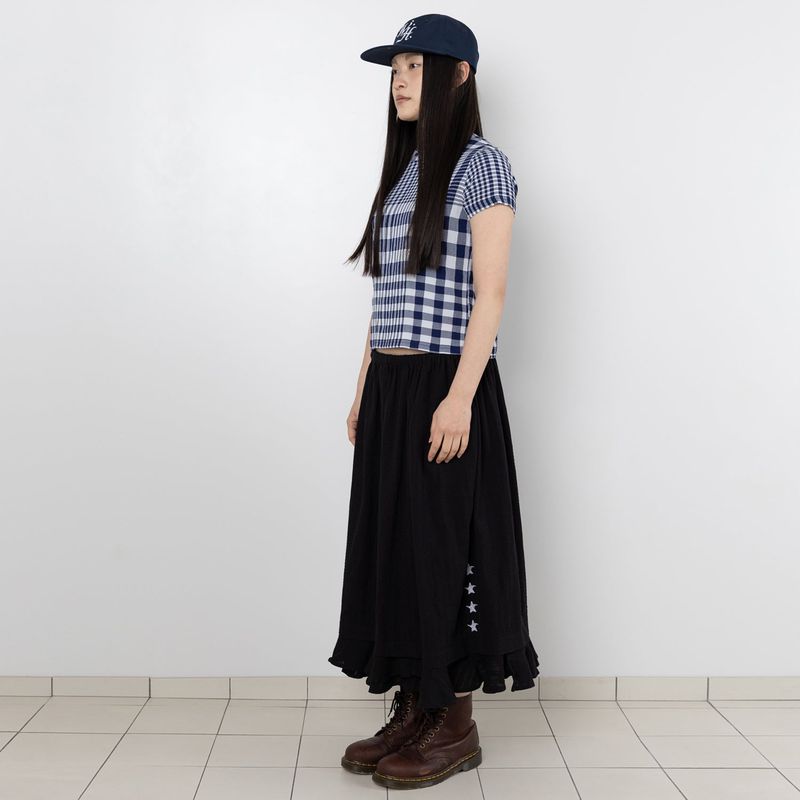 Heart Logo Angel Tee - Navy