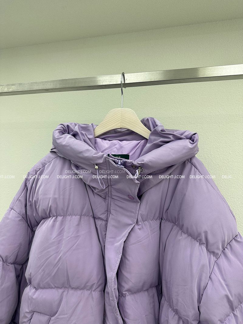 [UNISEX] Hooded oversized fit wellon padded coat