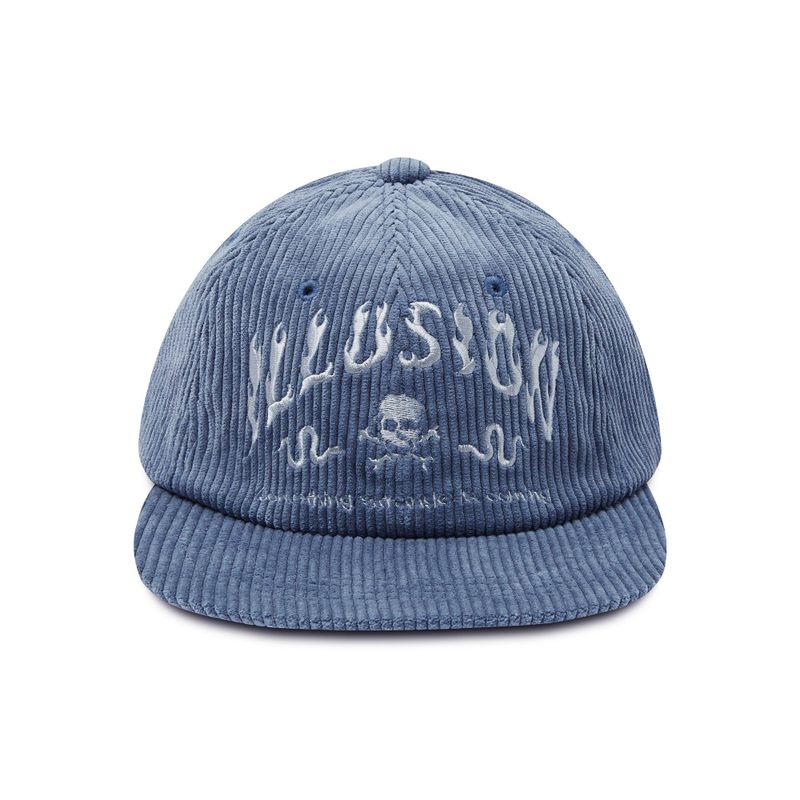 Illusion Corduroy Cap Light Blue