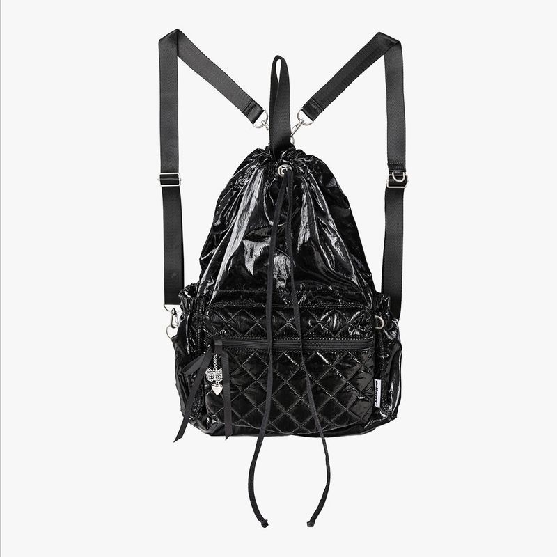 MELLO QUILTING BACK PACK (BLACK)