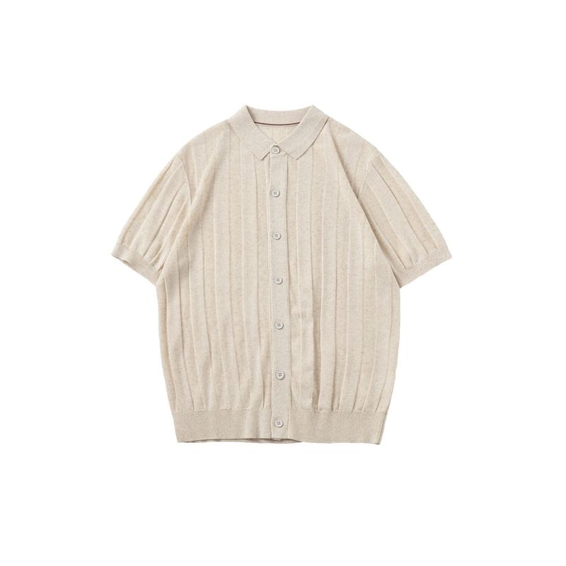 Leon Ribbed Knit Cardigan