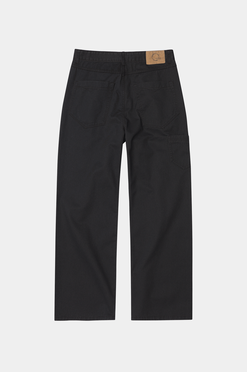 ローライズ フィット カチオン レギュラー パンツ (Washed Black)