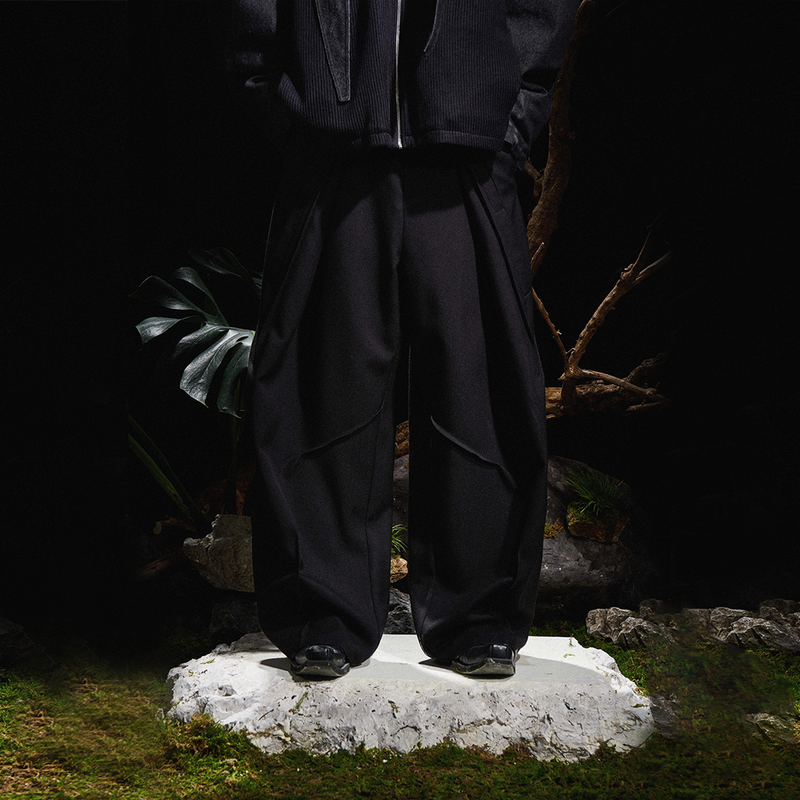 RELABEL（リレーベル）の「RELABEL 24AW Butterfly - Rest Static Wing Print Stand-up Thick Suit Trousers（Pants）」
