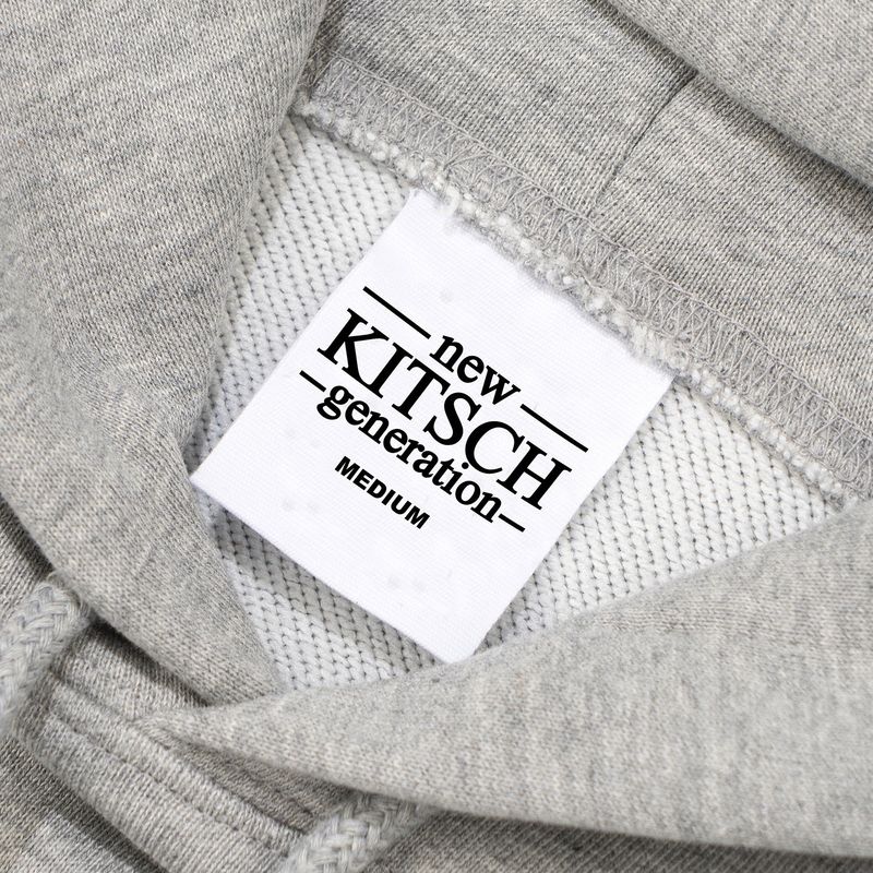 KITSCH CAT JUMPING HOOD TEE (MELANGE)